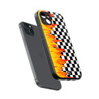 lil flames wild mode back phone cover | glass case for iphone 14 plus