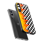 lil flames wild mode back phone cover | glass case for oneplus nord ce 4 lite