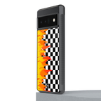 lil flames wild mode back phone cover | glass case for google pixel 6 pro
