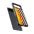 lil flames wild mode back phone cover | glass case for Google Pixel 6A