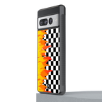 lil flames wild mode back phone cover | glass case for google pixel 7 pro