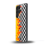 lil flames wild mode back phone cover | glass case for samsung galaxy s25 ultra