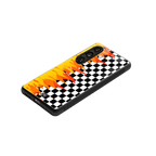 lil flames wild mode back phone cover | glass case for samsung galaxy s24 fe