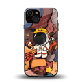 lil spaceman back phone cover | glass case for iphone 13