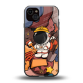 lil spaceman back phone cover | glass case for iphone 15 plus