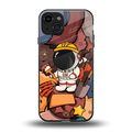 lil spaceman back phone cover | glass case for iphone 15