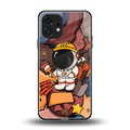 lil spaceman back phone cover | glass case for nothing phone 1