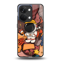 lil spaceman back phone cover | glass case for oneplus nord 3
