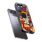lil spaceman back phone cover | glass case for oneplus nord 4