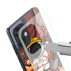 lil spaceman back phone cover | glass case for oneplus nord ce 3