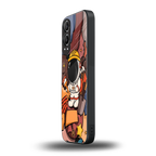 lil spaceman back phone cover | glass case for oneplus nord ce 4 lite