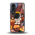 lil spaceman back phone cover | glass case for oneplus nord ce 4