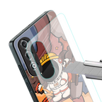 lil spaceman back phone cover | glass case for oneplus nord ce 4