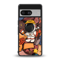 lil spaceman back phone cover | glass case for Google Pixel 8