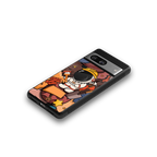 lil spaceman back phone cover | glass case for Google Pixel 8