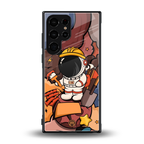 lil spaceman back phone cover | glass case for samsung galaxy s23 ultra