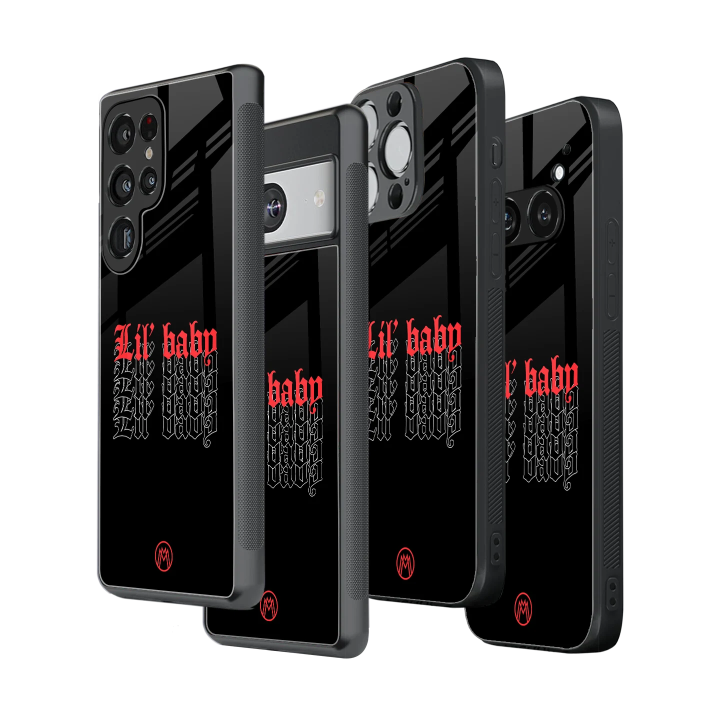Stylish Glass Back Case for All Smartphones – iPhone, Samsung, OnePlus, Pixel, Redmi, Oppo, Vivo, Motorola