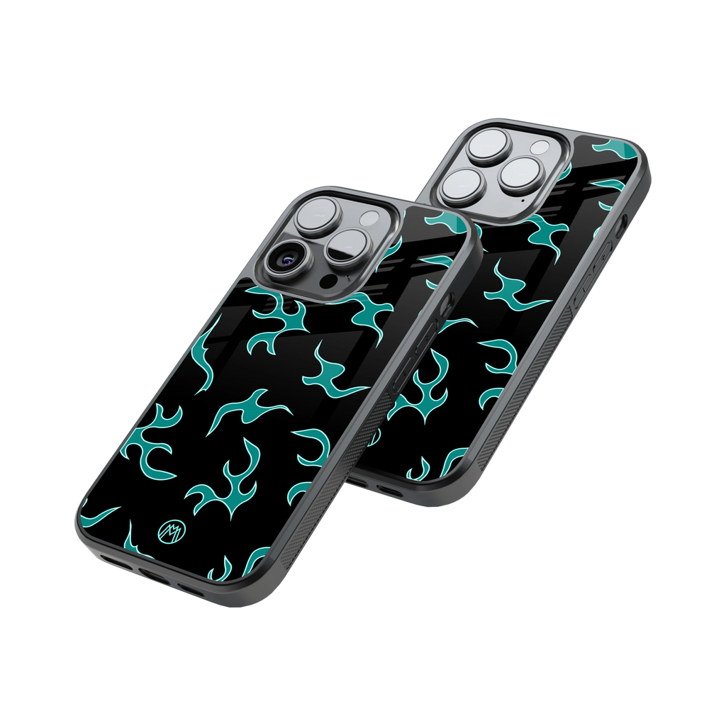 Protective Glass Back Phone Case Compatible with iPhone, Samsung, OnePlus, Pixel & More