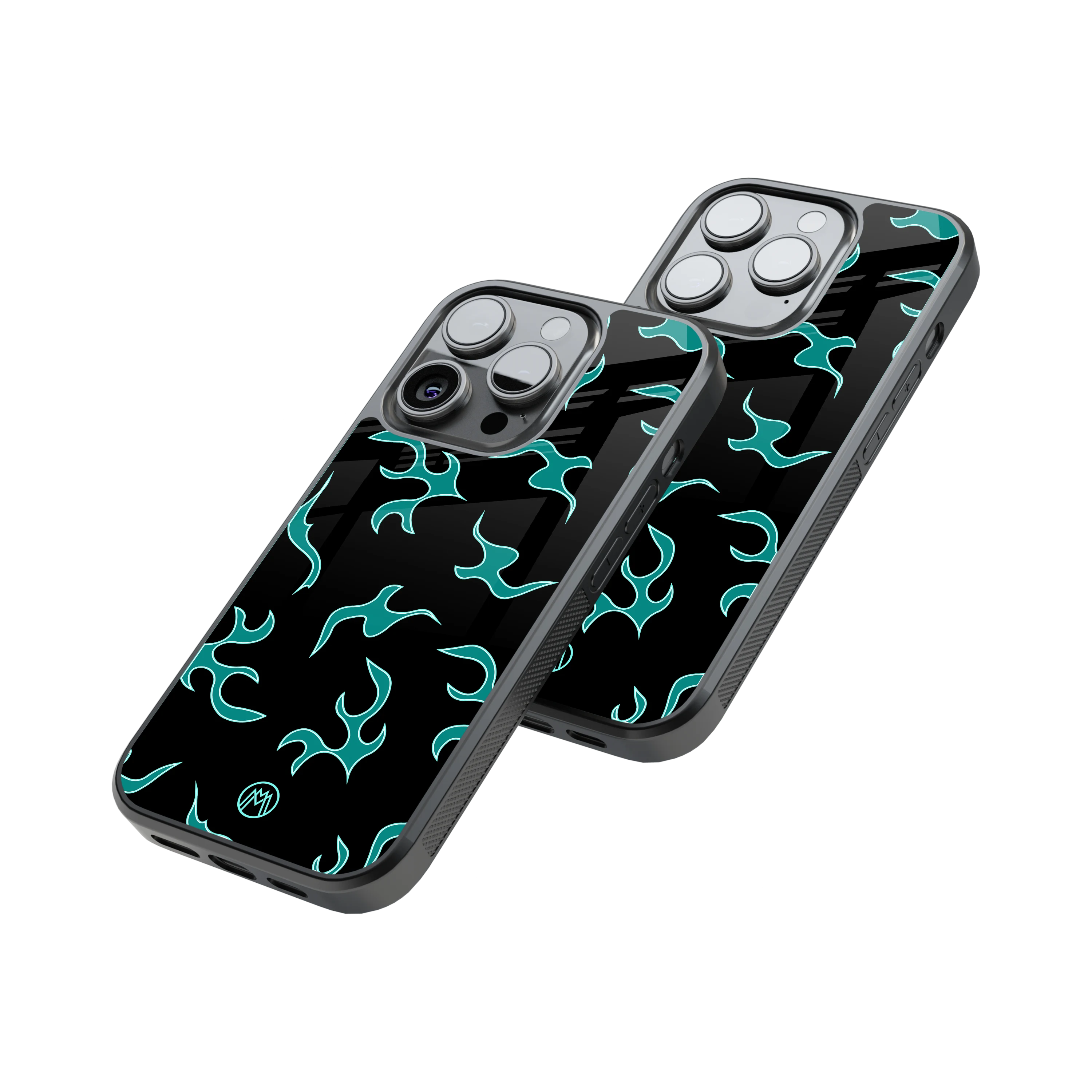 Protective Glass Back Phone Case Compatible with iPhone, Samsung, OnePlus, Pixel & More