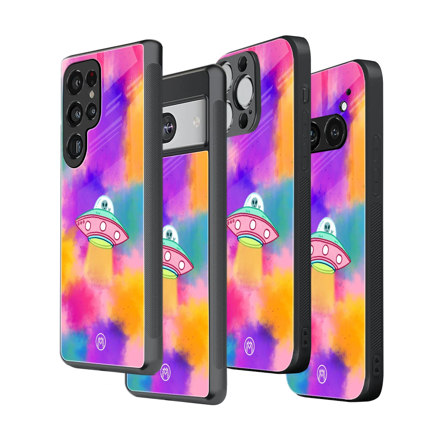 Stylish Glass Back Case for All Smartphones – iPhone, Samsung, OnePlus, Pixel, Redmi, Oppo, Vivo, Motorola