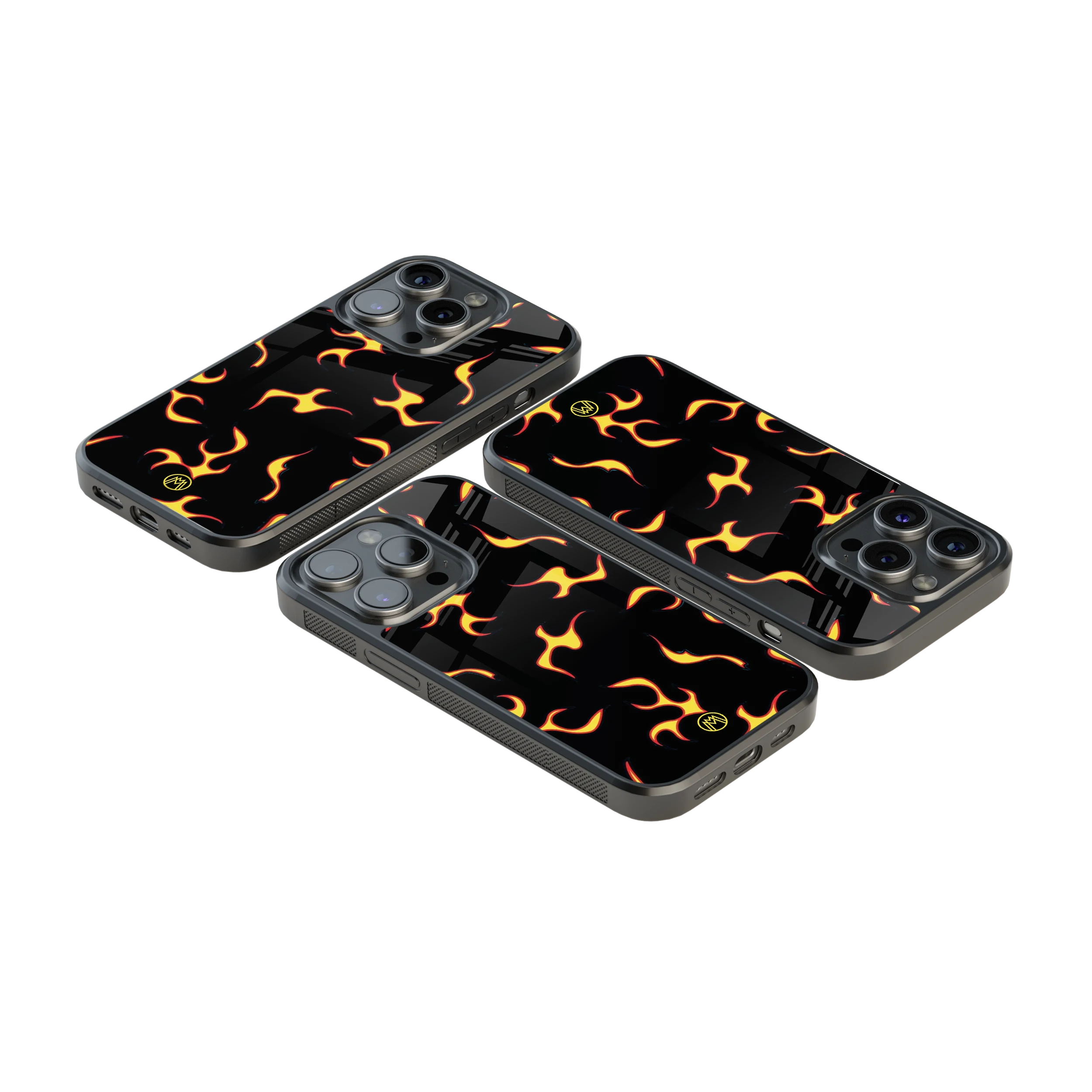 Luxury Glass Back Mobile Cover for iPhone, Samsung Galaxy, OnePlus, Pixel, Redmi & More