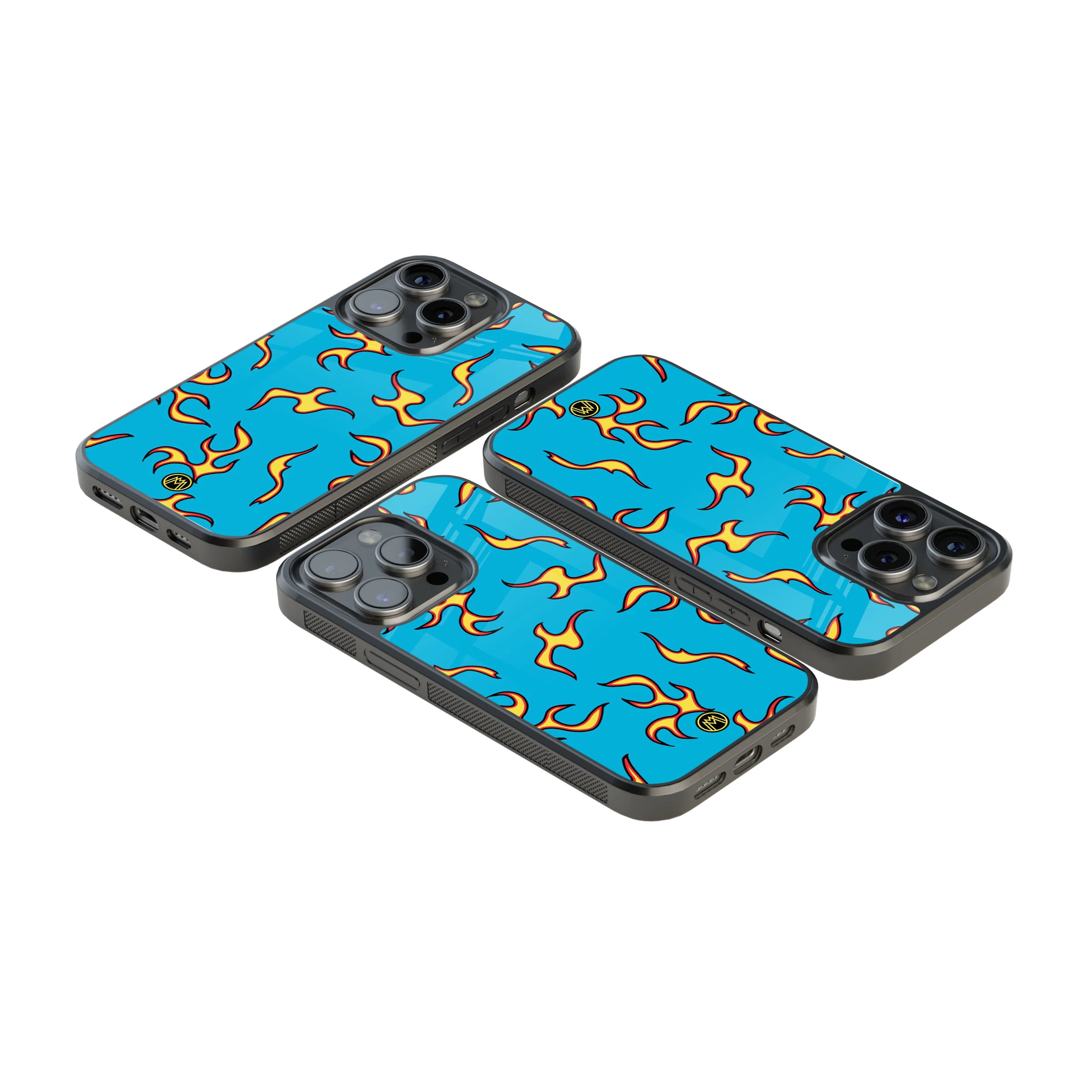 Luxury Glass Back Mobile Cover for iPhone, Samsung Galaxy, OnePlus, Pixel, Redmi & More