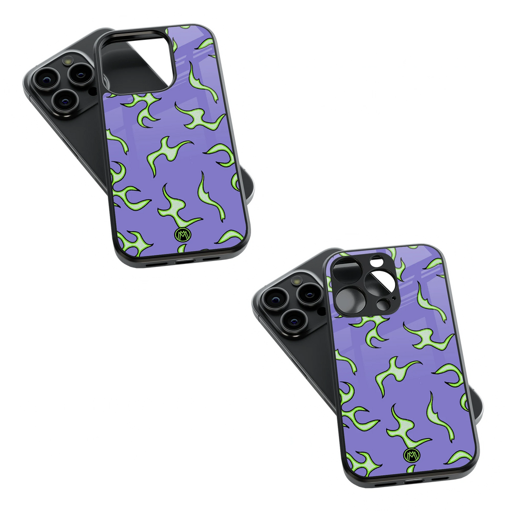 Trendy Glass Back Mobile Case for iPhone, Samsung, Redmi, OnePlus, Google Pixel, Motorola