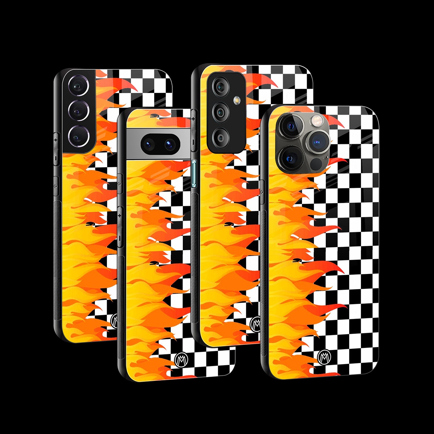 Lil Flames Wild Mode Phone Cover | Glass Case