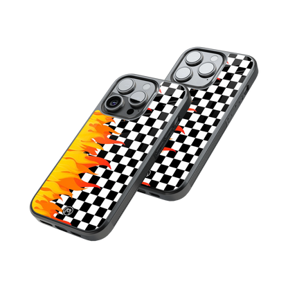 Protective Glass Back Phone Case Compatible with iPhone, Samsung, OnePlus, Pixel & More