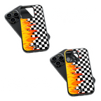 Trendy Glass Back Mobile Case for iPhone, Samsung, Redmi, OnePlus, Google Pixel, Motorola