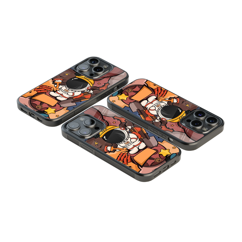 Luxury Glass Back Mobile Cover for iPhone, Samsung Galaxy, OnePlus, Pixel, Redmi & More