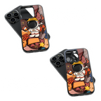 Trendy Glass Back Mobile Case for iPhone, Samsung, Redmi, OnePlus, Google Pixel, Motorola