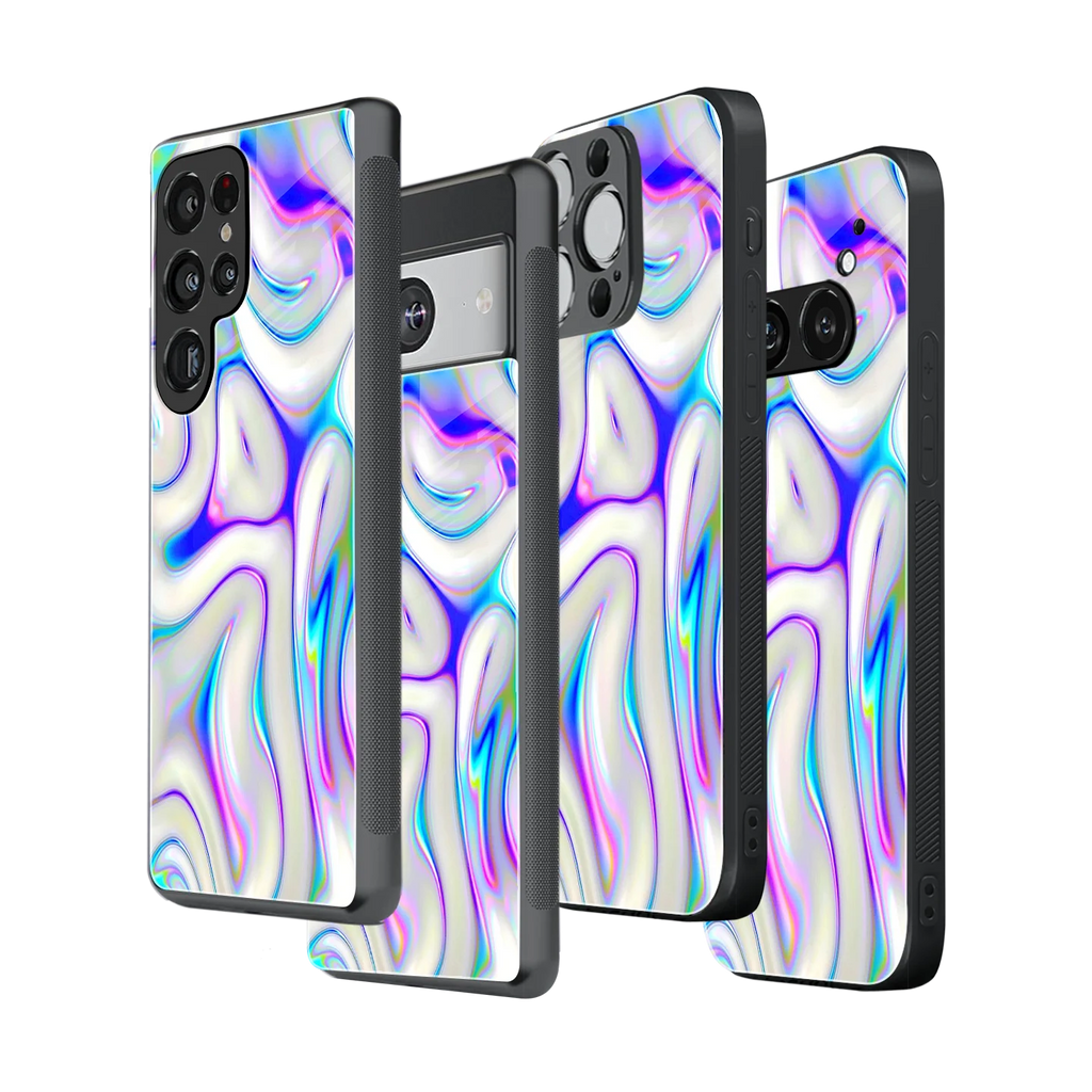 Stylish Glass Back Case for All Smartphones iPhone, Samsung, OnePlus, Pixel, Redmi, Oppo, Vivo, Motorola