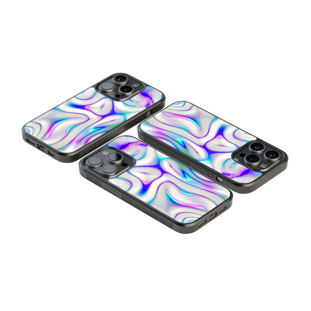 Luxury Glass Back Mobile Cover for iPhone, Samsung Galaxy, OnePlus, Pixel, Redmi & More