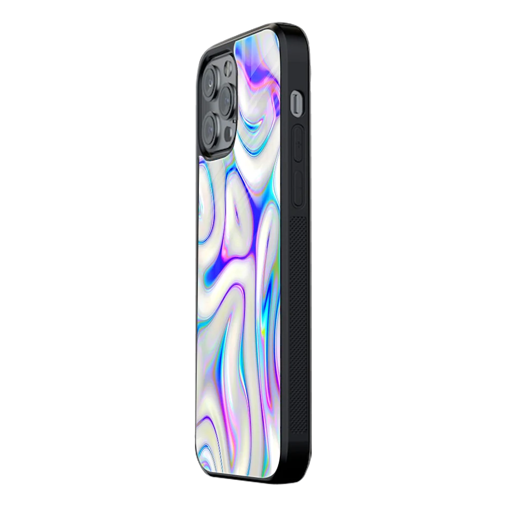 Slim Glass Back Phone Case for Multiple Brands iPhone, Samsung, Redmi, OnePlus, Oppo, Vivo