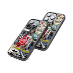 Protective Glass Back Phone Case Compatible with iPhone, Samsung, OnePlus, Pixel & More