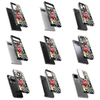 Durable Glass Back Mobile Case for iPhone, Samsung, OnePlus, Google Pixel, Redmi, Vivo, Oppo