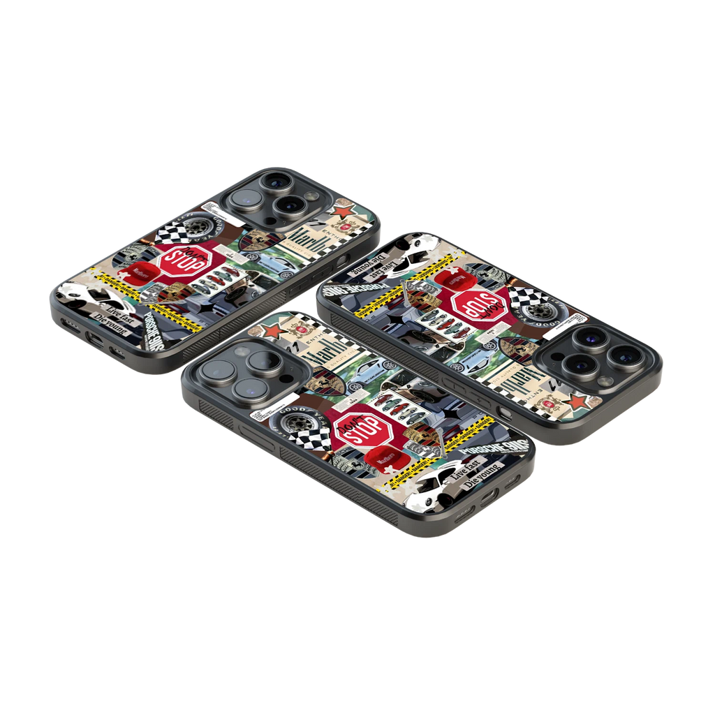 Luxury Glass Back Mobile Cover for iPhone, Samsung Galaxy, OnePlus, Pixel, Redmi & More