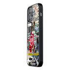 Slim Glass Back Phone Case for Multiple Brands iPhone, Samsung, Redmi, OnePlus, Oppo, Vivo