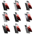 Durable Glass Back Mobile Case for iPhone, Samsung, OnePlus, Google Pixel, Redmi, Vivo, Oppo