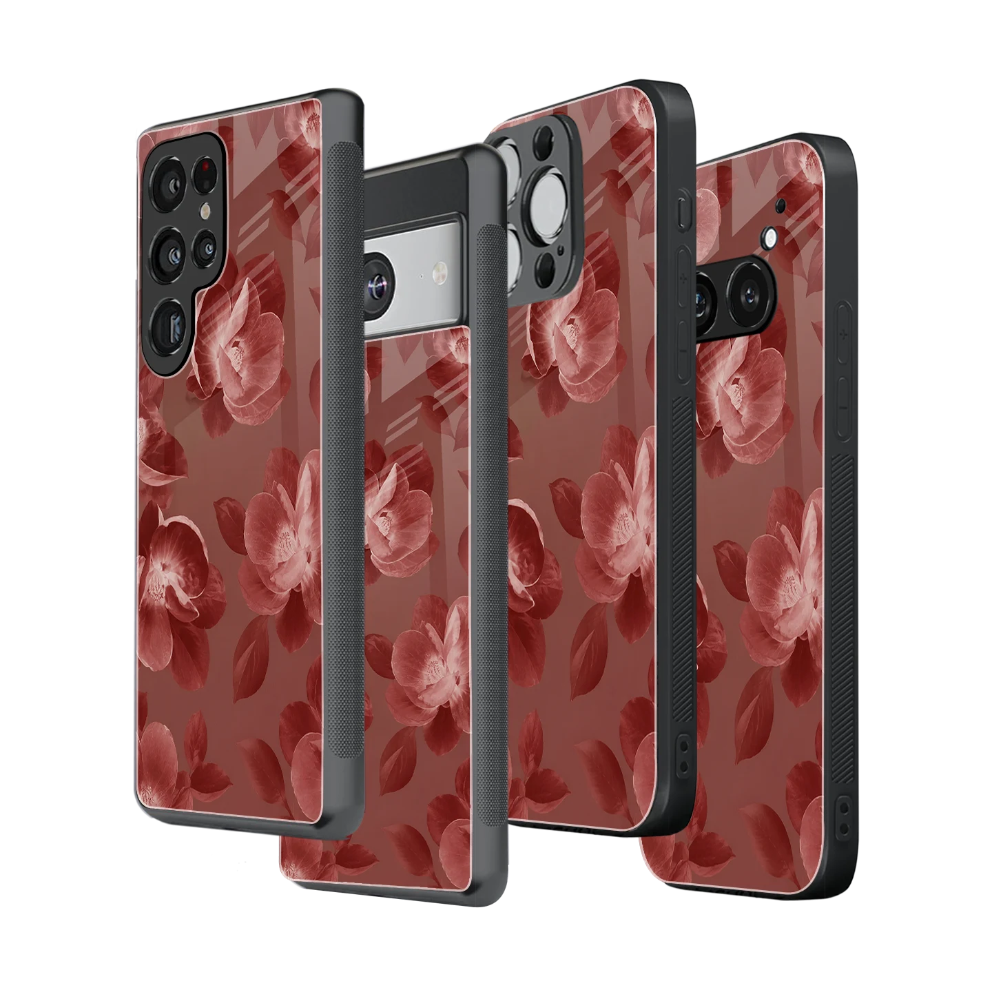 Stylish Glass Back Case for All Smartphones iPhone, Samsung, OnePlus, Pixel, Redmi, Oppo, Vivo, Motorola
