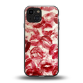 lip glam back phone cover | glass case for iphone 13 mini