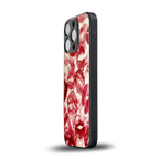 lip glam back phone cover | glass case for iphone 15 pro
