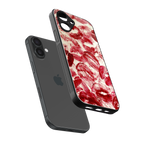 lip glam back phone cover | glass case for iphone 16