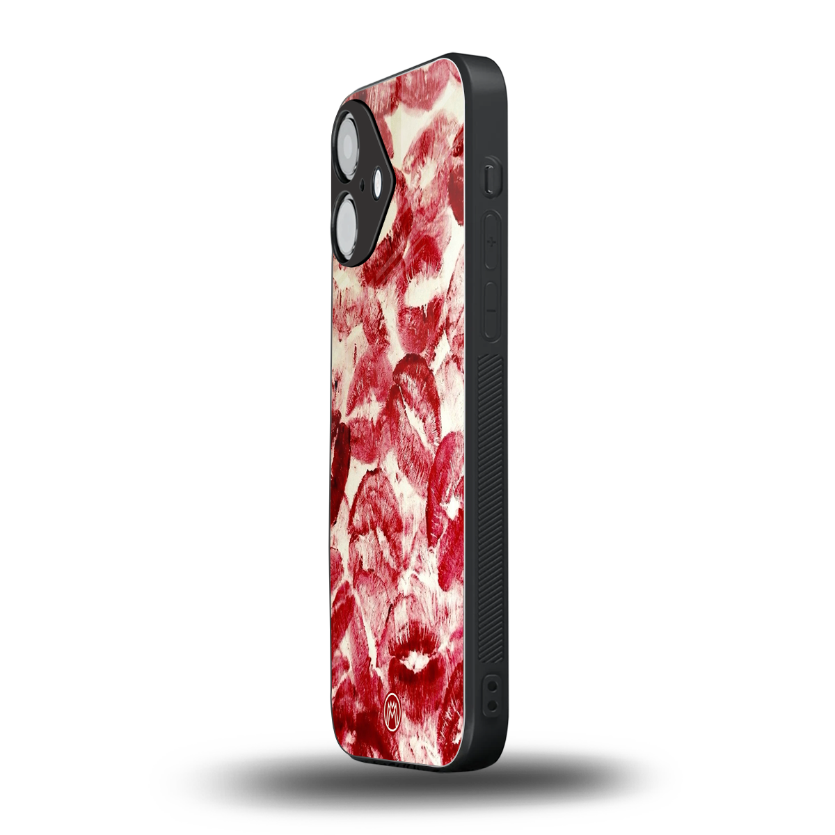 lip glam back phone cover | glass case for iphone 16