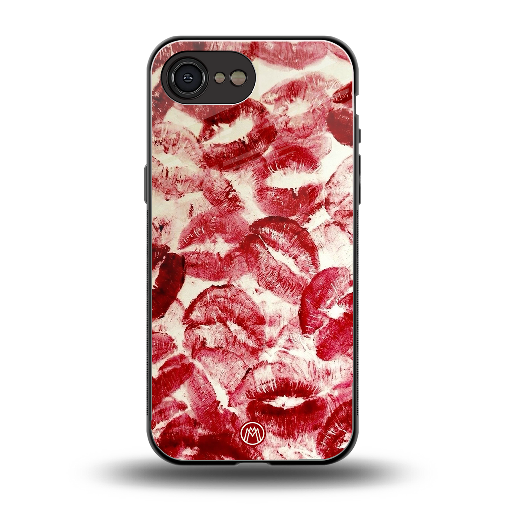 lip glam back phone cover | glass case for iphone 16e