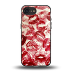 lip glam back phone cover | glass case for iphone 16e
