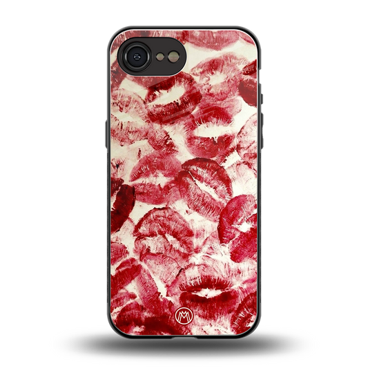 lip glam back phone cover | glass case for iphone 16e