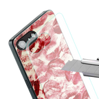 lip glam back phone cover | glass case for iphone 16e