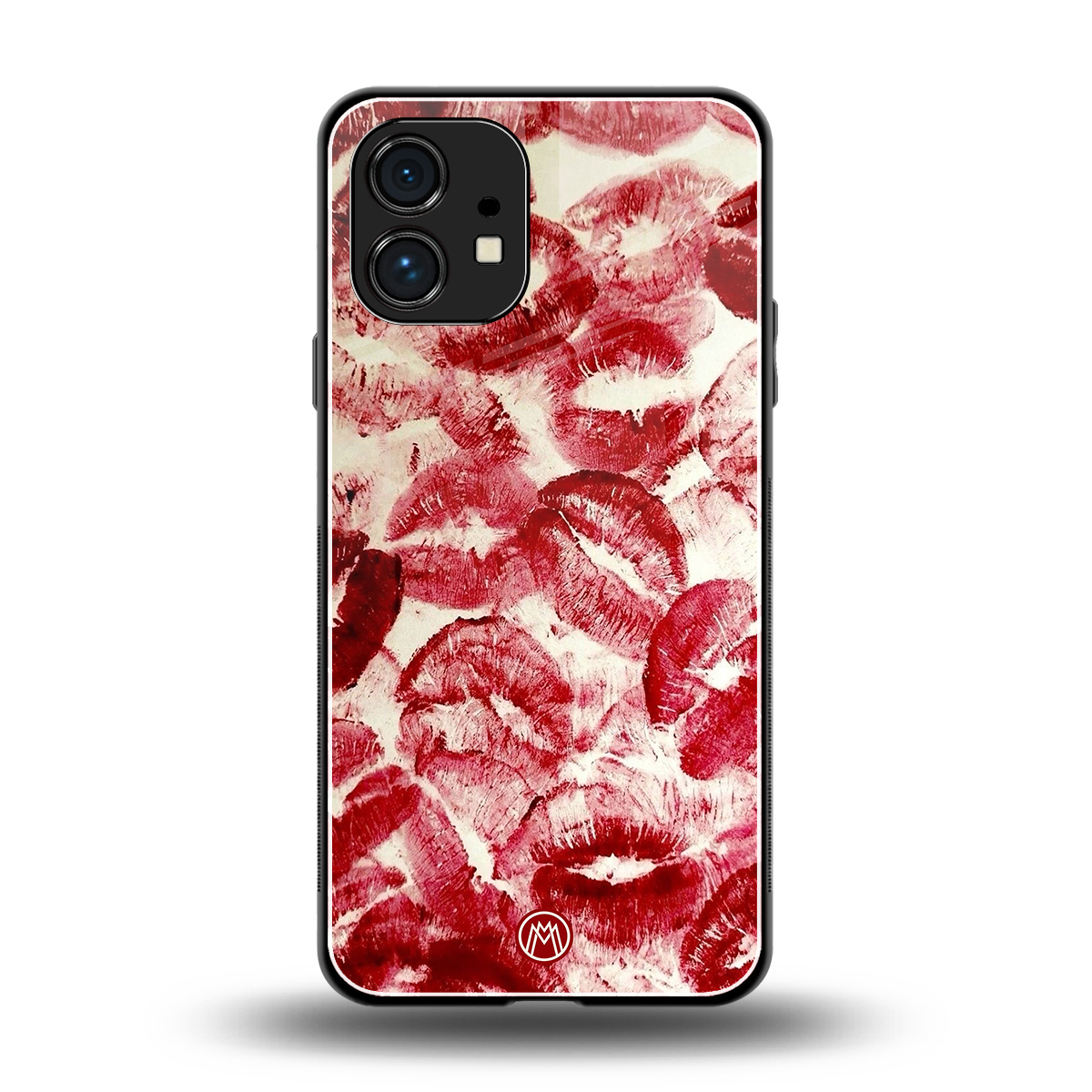 lip glam back phone cover | glass case for nothing phone 1